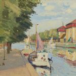 1358 8316 OIL PAINTING
